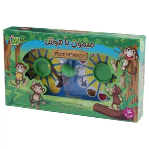 بازی فکری میمون باهوش فرفره های رنگی پویا کد 010237