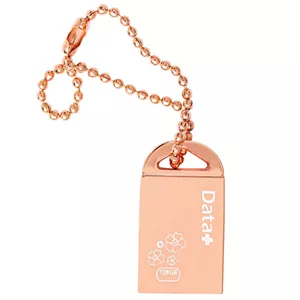 فلش 128 گیگ دیتا پلاس Data  Gift Rose Gold USB3.2