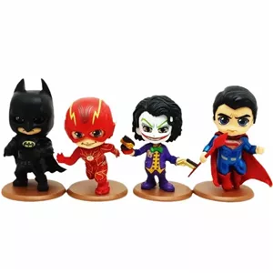 اکشن فیگور طرح DC Comics Characters کد 1105-6 بسته 4 عددی