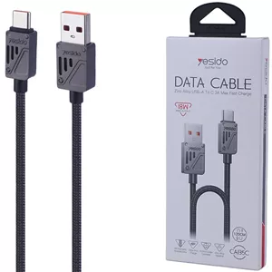 کابل تایپ سی فست شارژ 18 وات یسیدو CA135C طول 1.2 متر