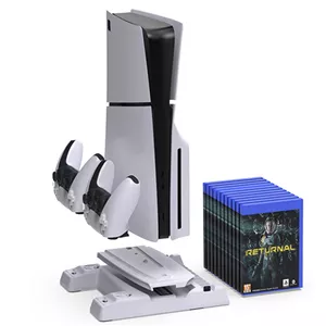 خنک کننده و شارژر دسته PS5/PS5 Slim/PS5 Pro دابی TP5-3537D