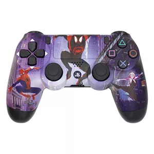 دسته بازی بی سیم SONY PlayStation 4 DualShock 4 High Copy طرح Spider Man Miles Morales