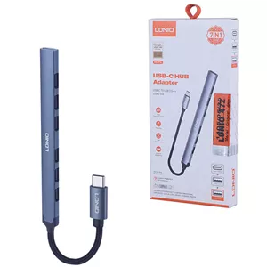 هاب 7 پورت Type-C الدینیو DS-97C