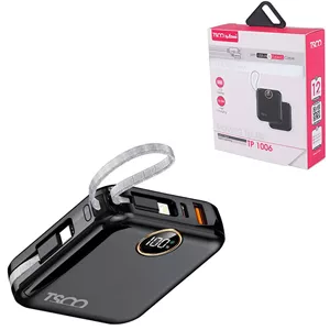 پاور بانک فست شارژ تسکو TP 1006 PD 22.5W ظرفیت 10000 میلی آمپر ساعت