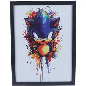 تابلو شاسی طرح Sonic سایز 30*40 سانتی متر کد 2