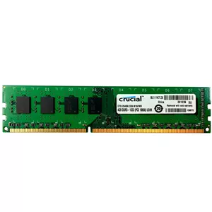 رم کامپیوتر کروشیال DDR3 4GB Single 1600MHz CL9