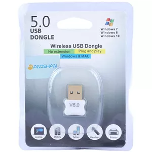 دانگل بلوتوث کامپیوتر Anoshan V5.0 USB
