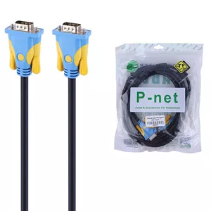 کابل VGA 3 9 پی نت P-net طول 3 متر