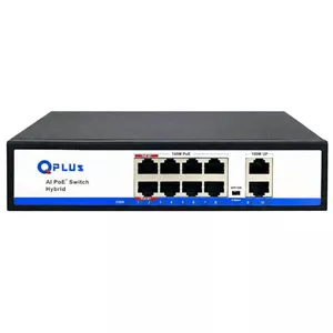 سوییچ 8 پورت POE کیو پلاس PL-PH8002