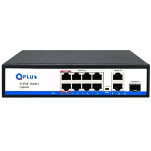 سوییچ 8 پورت POE کیو پلاس PL-PH8002G-S1