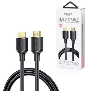 کابل HDMI 4K یسیدو HM16 طول 1.8 متر