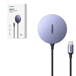 شارژر بی سیم فست شارژ 15 وات یوگرین CD245-30233 طول 1 متر