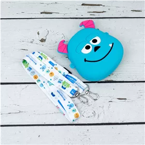 کیف هندزفری سیلیکونی طرح سالیوان