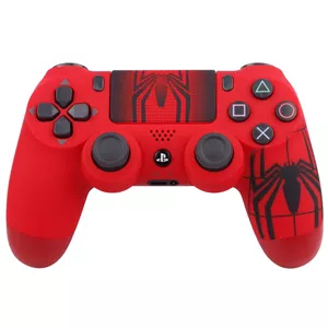 دسته بازی بی سیم SONY PlayStation 4 DualShock 4 High Copy طرح Spider Man