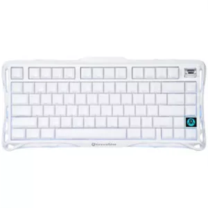 GravaStar Mercury K1 Wireless Mechanical Gaming Keyboard - Opaline White