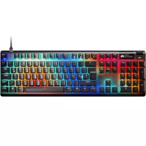 SteelSeries Apex Pro Gen 3 Magnetic Gaming Keyboard - HyperMagnetic OmniPoint 3.0 switch - Black - German Layout