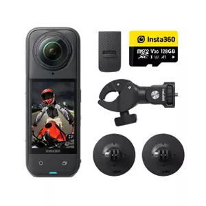 کیت موتورسواری دوربین اینستا Insta360 X5 360 Action Camera Motorcycle Bundle