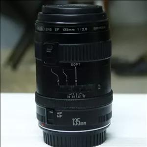 لنز دست دوم لنز کانن Canon 135mm f\/2.8 EF  (جعبه ندارد)
