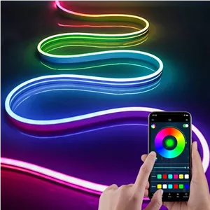 نوار نوری منعطف هوشمند چند رنگ Function RGB Smart Fiber Optic Light Liner