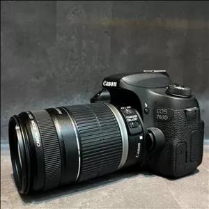 دوربین دست دوم عکاسی کانن  Canon EOS 760D kit EF-S 55-250mm f\/4-5.6 IS STM (25000 شات)