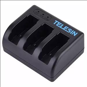 شارژر باتري 3 تايي گوپرو Telesin Hero 9\/10\/11\/12Battery Charger