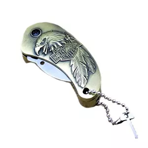 چاقو تاشو فندک دار اتمی سیلور capex