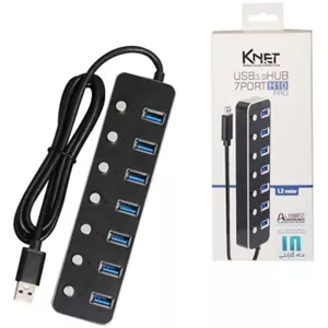 قاب اکسترنال SSD مغناطیسی کی نت مدل K-M110 با رابط M.2 NVMe و Type-C