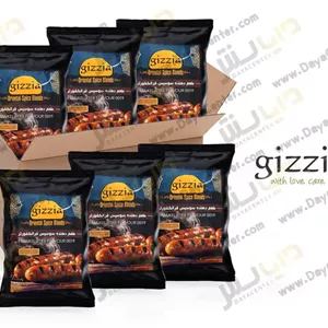 طعم دهنده سوسیس فرانکفورتر گیزیا کارتن 25 عددی