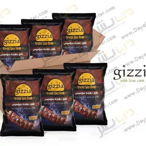 ادویه طعم دهنده سوسیس گیزیا کارتن 25 عددی