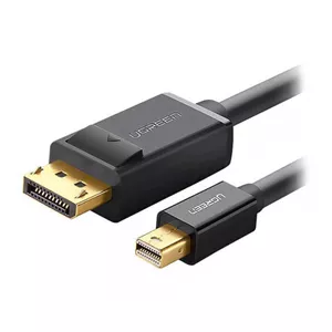 کابل MINI DISPLAYPORT به DISPLAYPORT (دو طرفه) یوگرین مدل UGREEN MD105 10477 به طول 1.5 متر