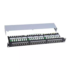 پچ پنل 24 پورت Cat6 STP کی نت مدل KNET K-NPC6U024