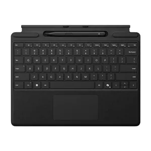 کیبورد مایکروسافت سرفیس پرو (8تا11) سیگنیچر مدل MICROSOFT SURFACE PRO SIGNATURE COPILOT به همراه قلم SLIM PEN2 رنگ مشکی
