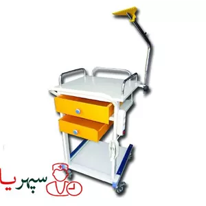 قیمت و مشخصات ترالی ECG حمل دستگاه نوار قلب سپهریار مدل S139