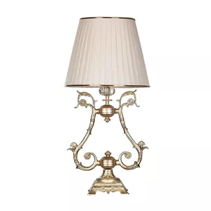 آباژور رومیزی برنزی چشمه نور مدل C2986/1T-A