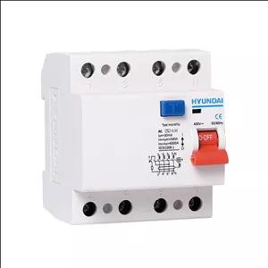 کلید محافظ جان سه پلنول 100 آمپر هیوندای مدل HiRC100