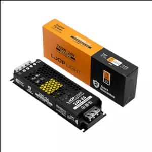 منبع تغذیه 24 ولت 10 آمپر 240 وات لوپ لایت مدل PL-SP24-10A 