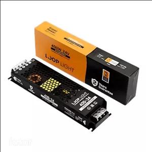 منبع تغذیه 24 ولت 16 آمپر 400 وات لوپ لایت مدل PL-SP24-16A 