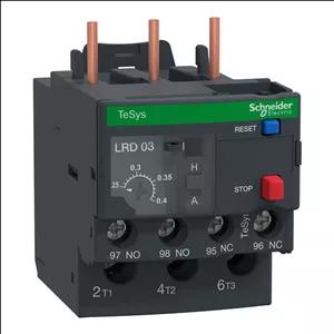 رله حرارتی بی‌ متال رنج 0.25 الی 0.4 آمپر اشنایدر کد LRD03