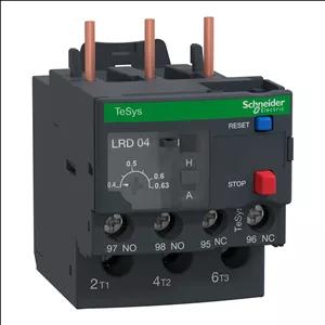 رله حرارتی بی‌ متال رنج 0.4 الی 0.63 آمپر اشنایدر کد LRD04