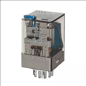 رله شیشه ای 11 پایه 3 کنتاکت 220 ولت DC فیندر کد 60.13.9.220.0040