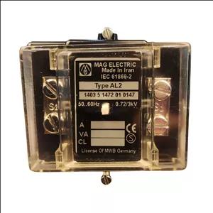 ترانس جریان تبدیل 500 به 5 آمپر 5VA کلاس 0.5 مگ الکتریک مدل AL2