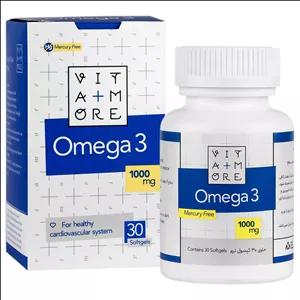 امگا 3 1000 میلی گرم 30 عدد ویتامور