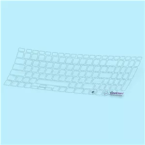 استیکر محافظ کیبورد شفاف