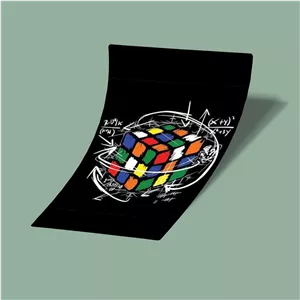 کارت استیکر Rubik's Cube