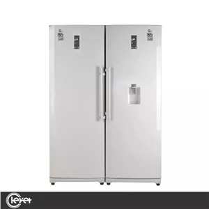 یخچال فریزر دوقلو کلور 36 فوت مدل RNT101-FNT101 سفید براق