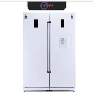 یخچال فریزر دوقلو کلور مدل روسو آبسردکن (عرض 70 سانتی متر) سفید