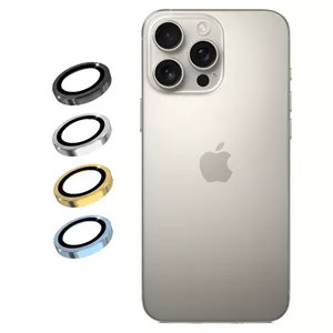 محافظ لنز دوربین IPHONE 16 Pro رینگی برند LIKEE (اورجینال)