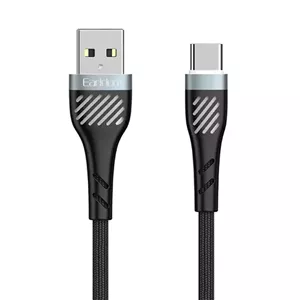 کابل شارژ USB به Type-C به طول 1 متر 2.4 آمپر از برند ایرلدوم مدل Earldom EC-178C (100% اورجینال)