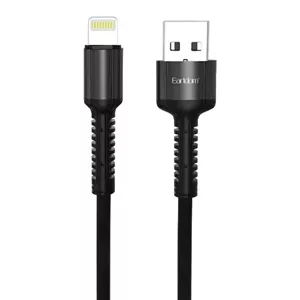 کابل شارژ USB به Lightning به طول 1 متر 2.4 آمپر از برند ایرلدوم مدل Earldom EC-182L (100% اورجینال)