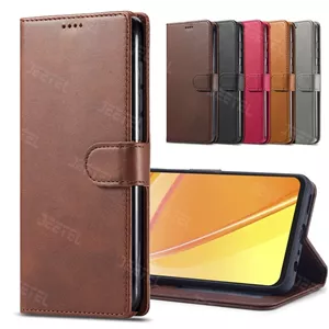 کیف چرمی Honor X9 4G مدل لپ تاپی جاکارتی دار (محافظ لنزدار)